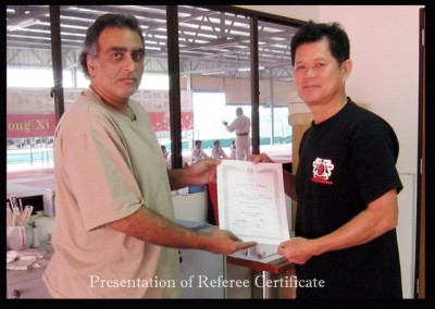Certificate Presentation
